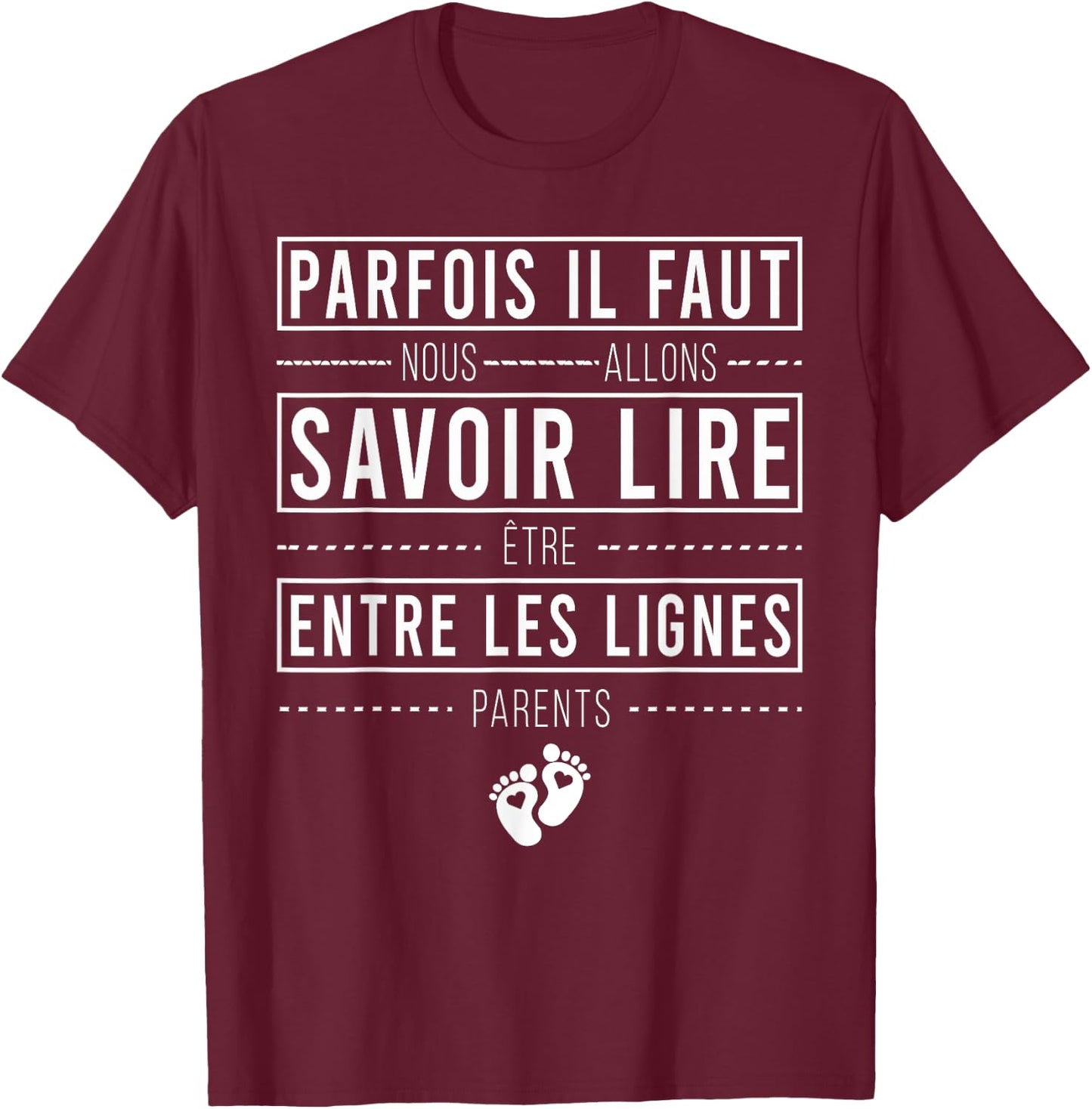 We Will Be Parents Annonce Grossesse Futur Parents T-Shirt - T-Shirt | Maroon