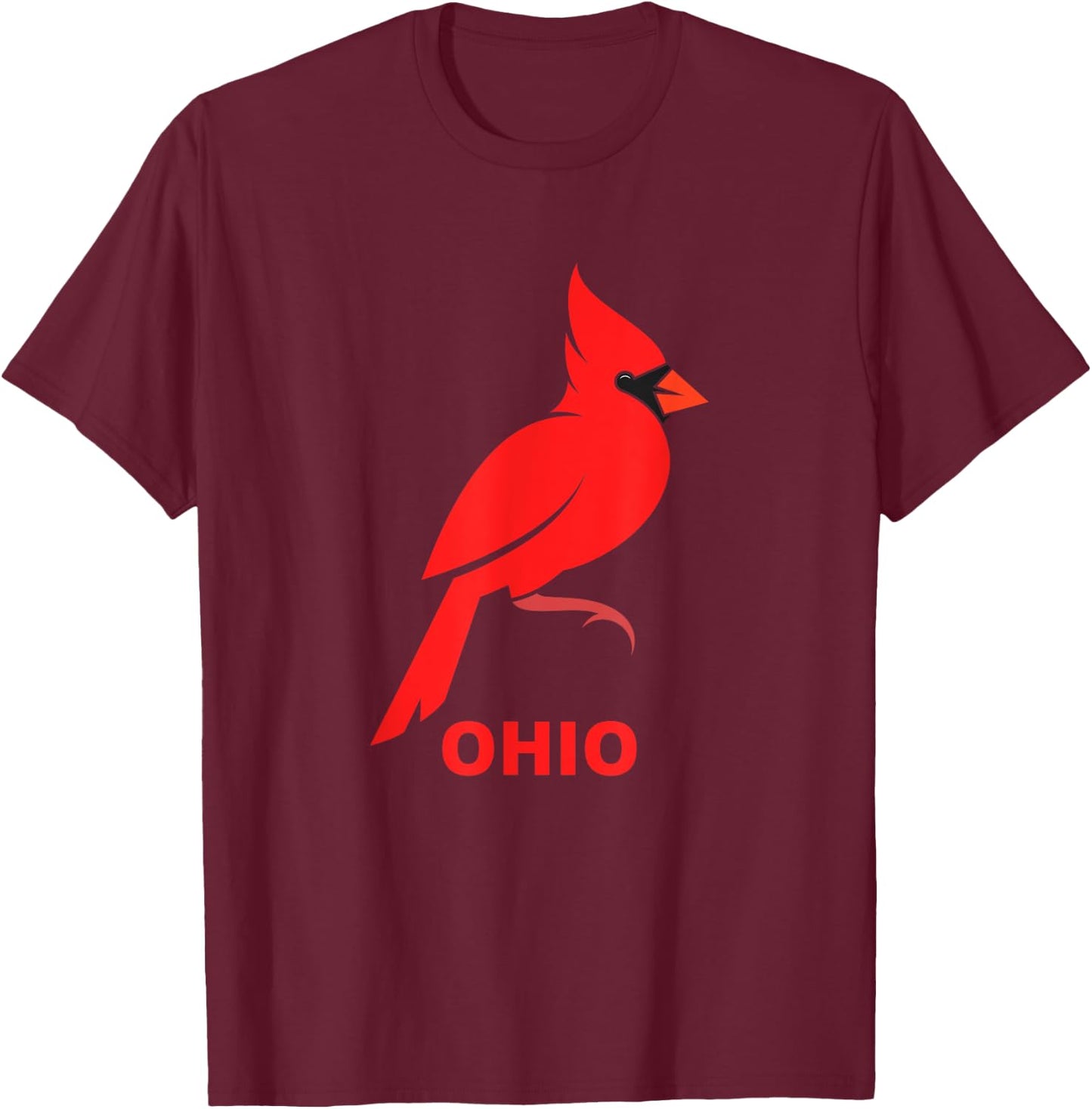 Ohio State Bird T-Shirt - T-Shirt | Maroon