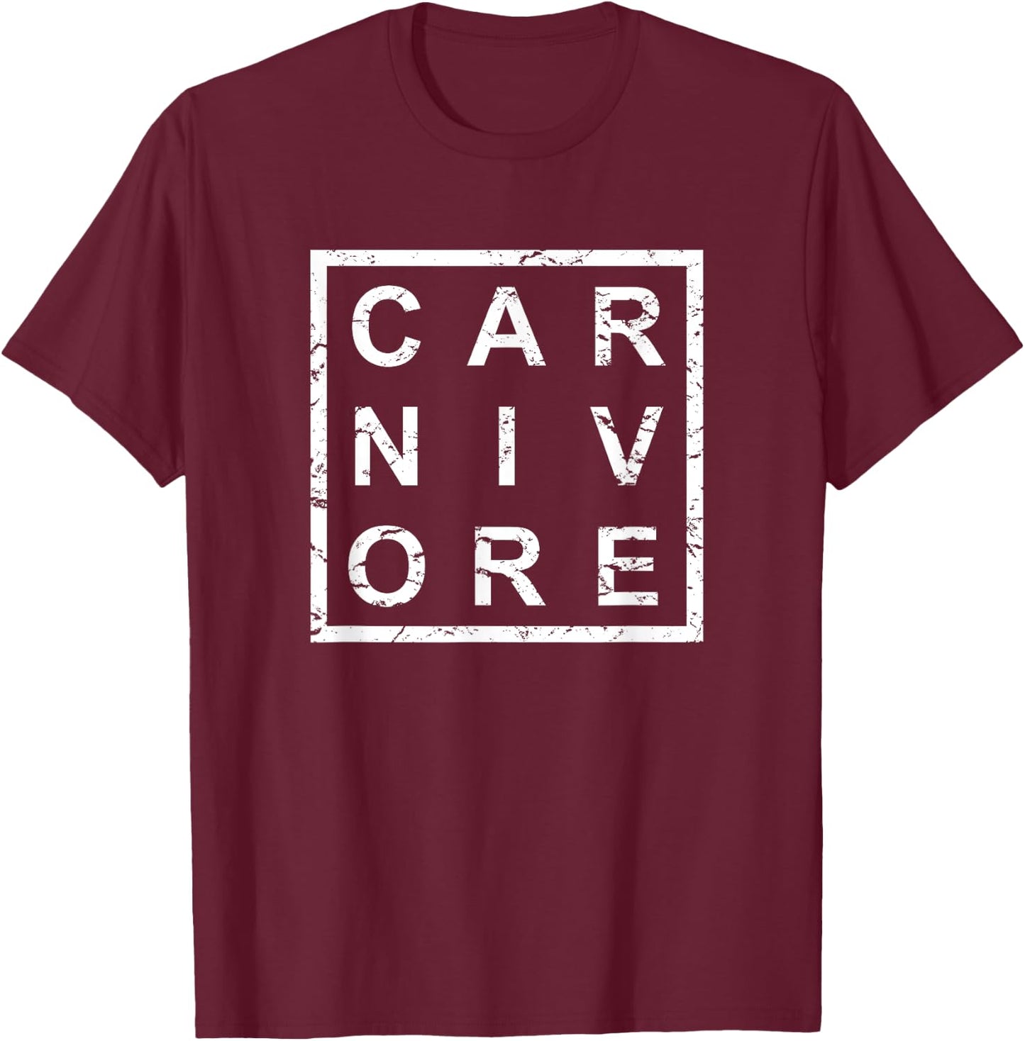 Stylish Carnivore T-Shirt - T-Shirt | Maroon