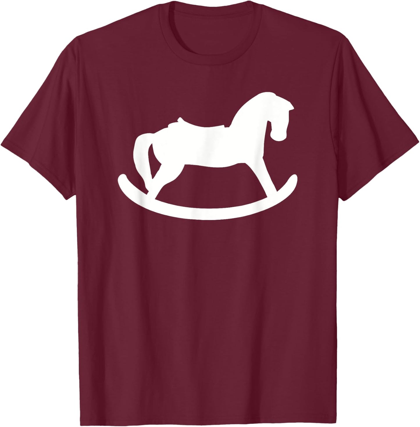 Rocking horse T-Shirt - T-Shirt | Maroon