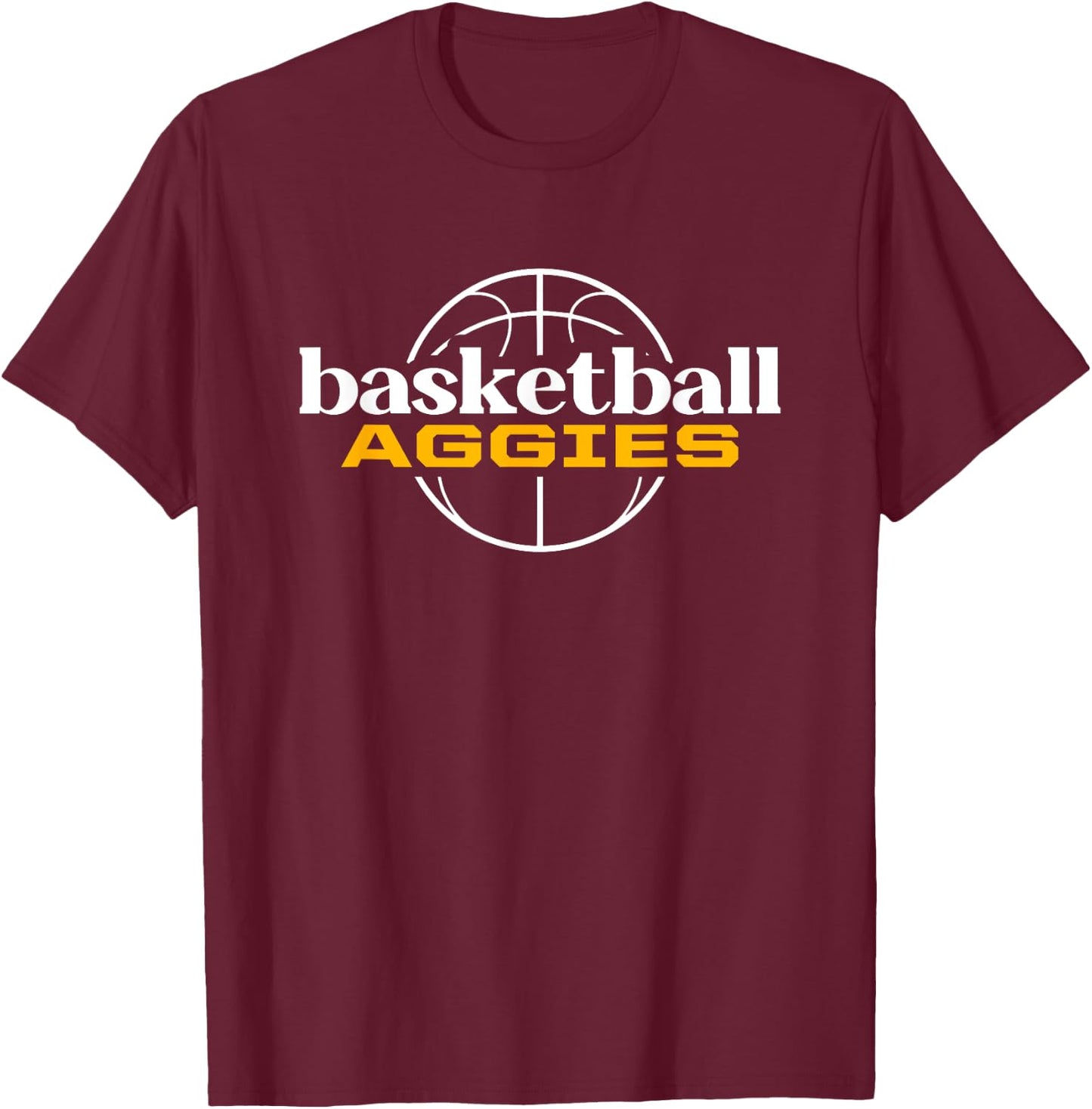 Jackson Aggies Basketball T-Shirt - T-Shirt | Maroon