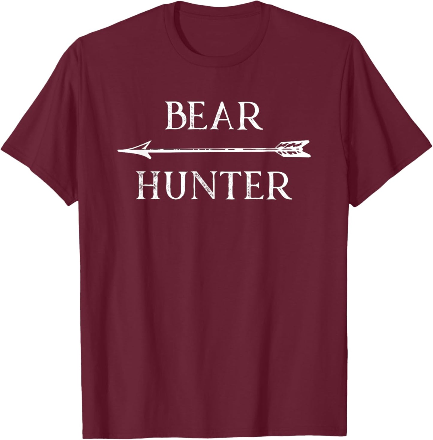 Bear Hunting Accessories Gear Shirt Funny Trapper Hunter T-Shirt - T-Shirt | Maroon