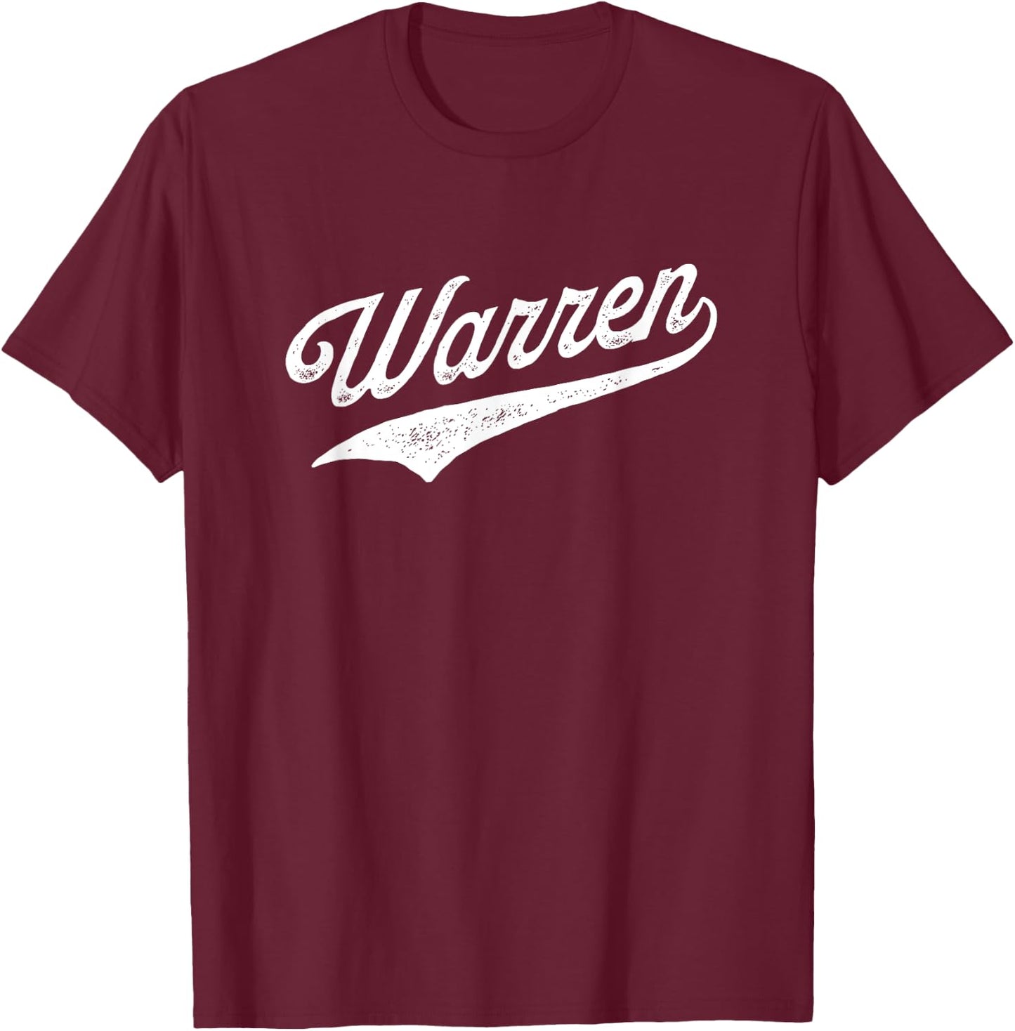 Warren T-Shirt - T-Shirt | Maroon