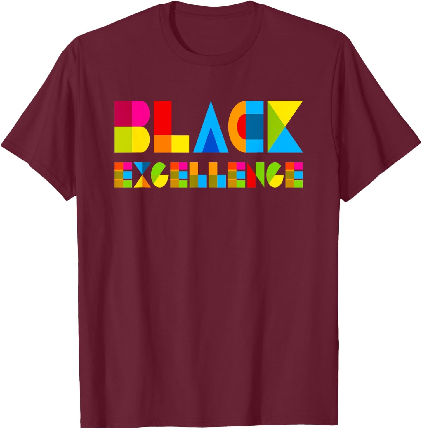 Black College Black Excellence Black Culture Melanin T-Shirt - T-Shirt | Maroon