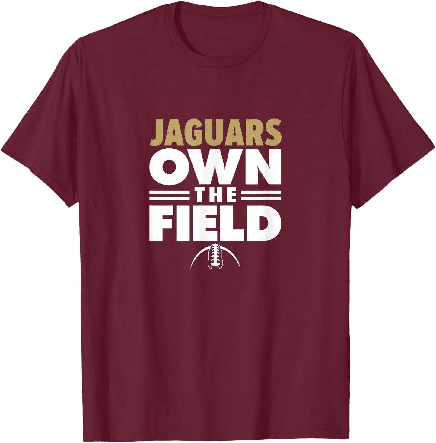 Andover Central High School Own the Field T-Shirt - T-Shirt | Maroon
