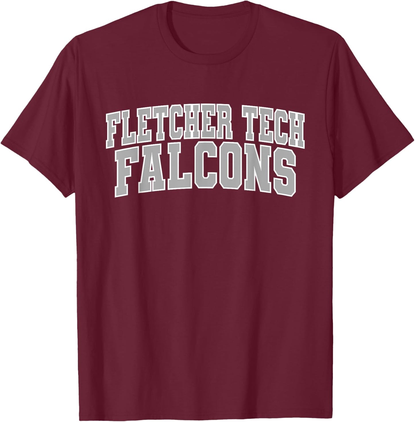 Fletcher Technical Community College Apparel Sports Fan T-Shirt - T-Shirt | Maroon