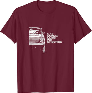 Lada Niva 4x4 Offroad Off-Road Russia East USSR , black T-Shirt - T-Shirt | Maroon