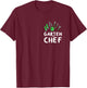 with German Text "Gartenarbeit" T-Shirt - T-Shirt | Maroon