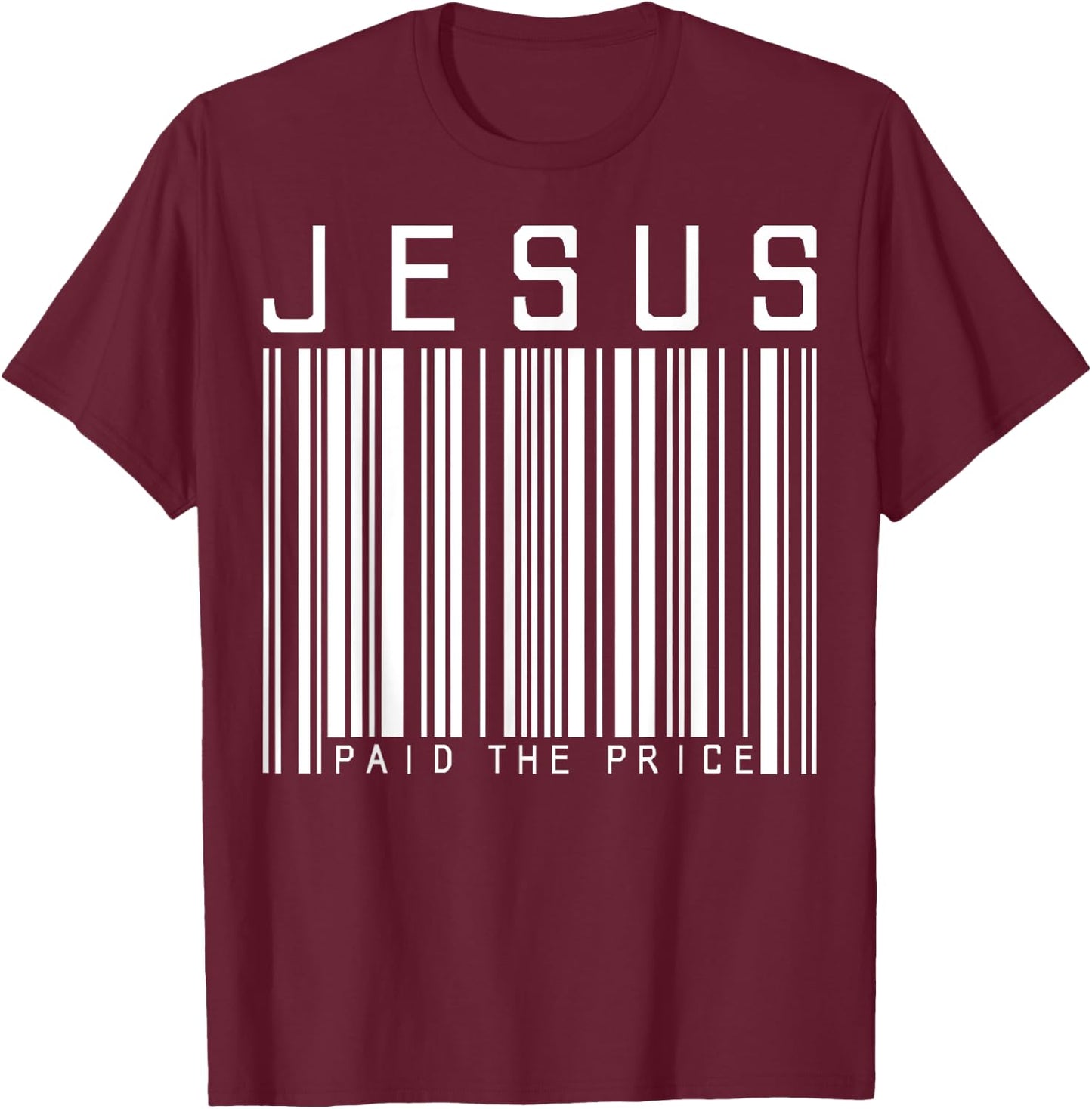 Jesus Christ and Faith Christian Bible and Love Jesus T-Shirt - T-Shirt | Maroon