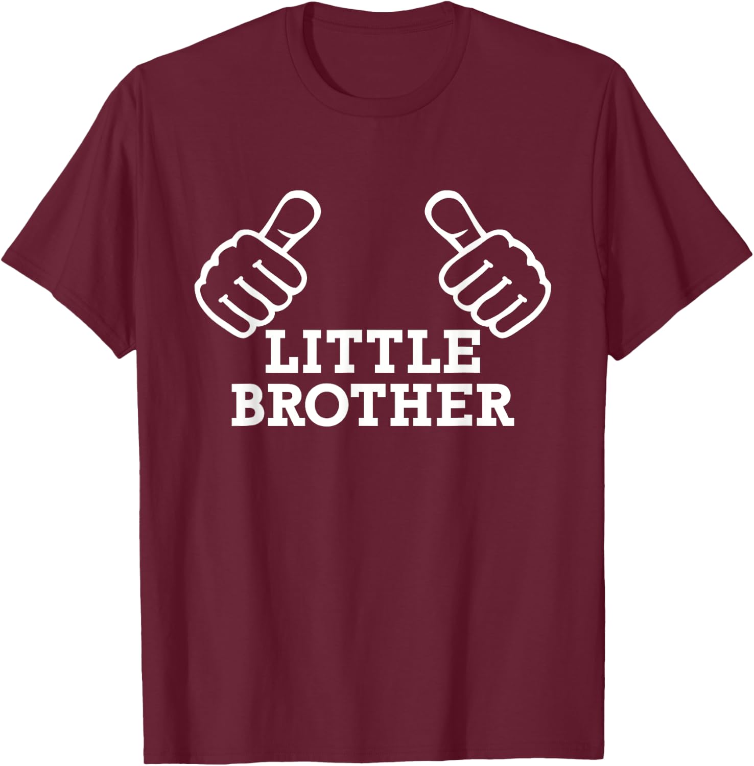 Little brother T-Shirt - T-Shirt | Maroon