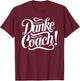 Danke Coach - Trainer Abschied Fitness Fussball T-Shirt - T-Shirt | Maroon