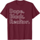 Dope Black Realtor T-Shirt - T-Shirt | Maroon