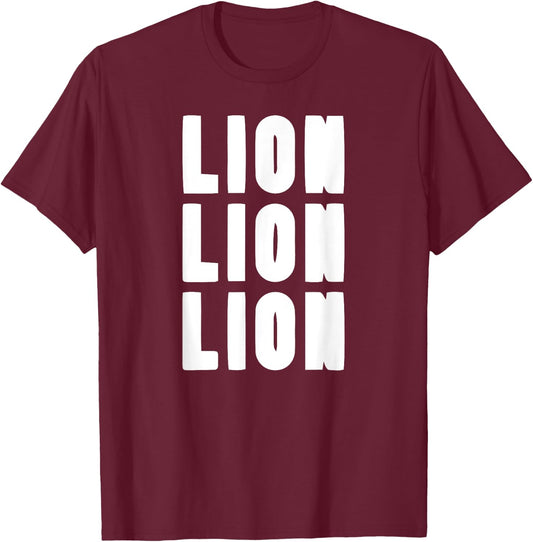 Vintage Three England Lions Retro association football T-Shirt - T-Shirt | Maroon