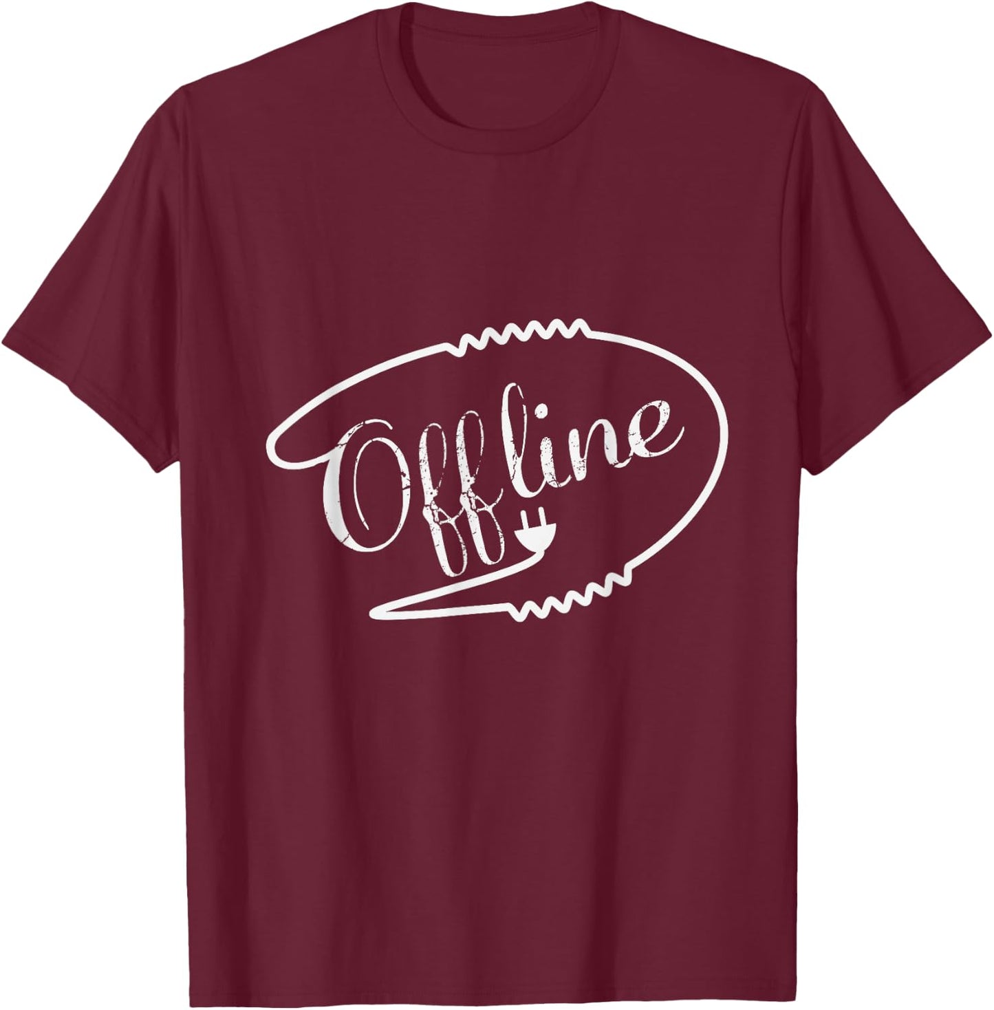 Offline T-Shirt - T-Shirt | Maroon