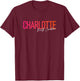 Charlotte North Carolina Souvenir North Carolina Charlotte T-Shirt - T-Shirt | Maroon