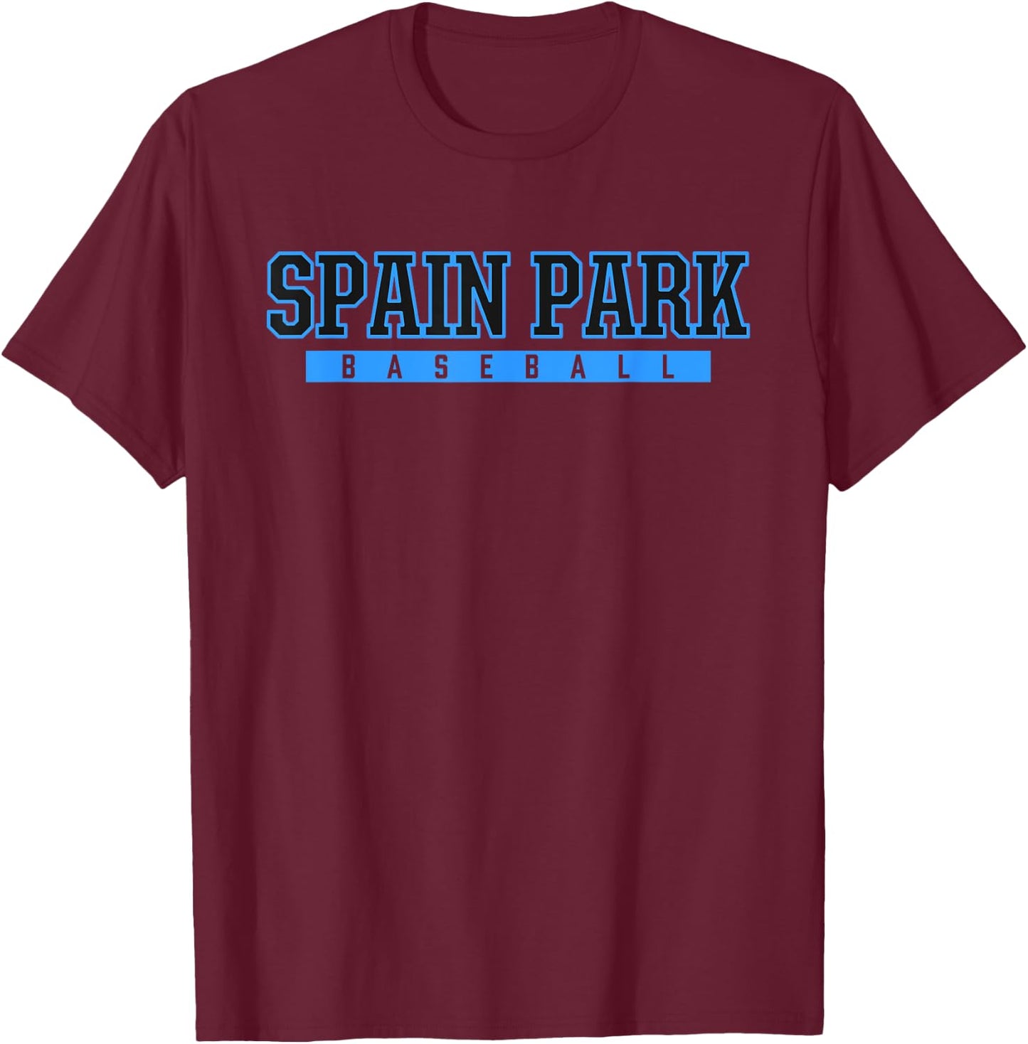 Spain Park High School Baseball T-Shirt - T-Shirt | Maroon