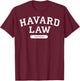 Funny Joke Harvard Law Just Kidding Misspell College T-Shirt - T-Shirt | Maroon