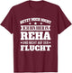 Recovery In Rehabilitation Funny Rehab , black T-Shirt - T-Shirt | Maroon