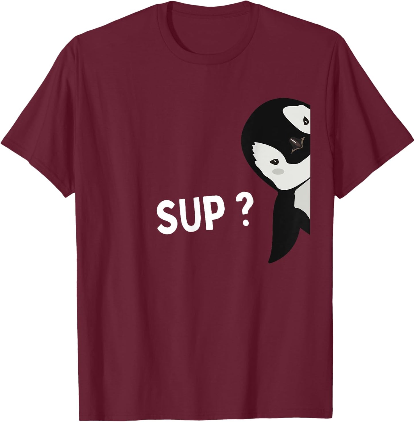 Funny Penguin Lover T-Shirt - T-Shirt | Maroon