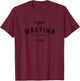 Lustige Geschenke für Martina Damen Martina Weiß XS Klassisch Rundhals Kurzarm T-Shirt - T-Shirt | Maroon