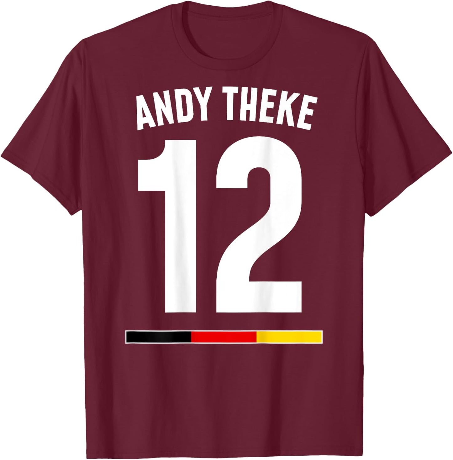 Andy Counter Mallorca Holiday Malle Party Jersey , black T-Shirt - T-Shirt | Maroon