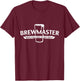 Brewmaster - Craft Beer Home Brewing Brewer Gift T-Shirt - T-Shirt | Maroon