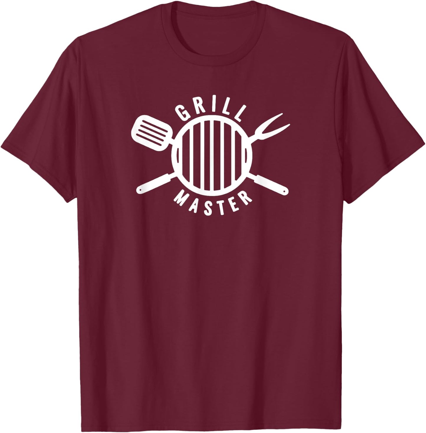 Grill Master T-Shirt - T-Shirt | Maroon