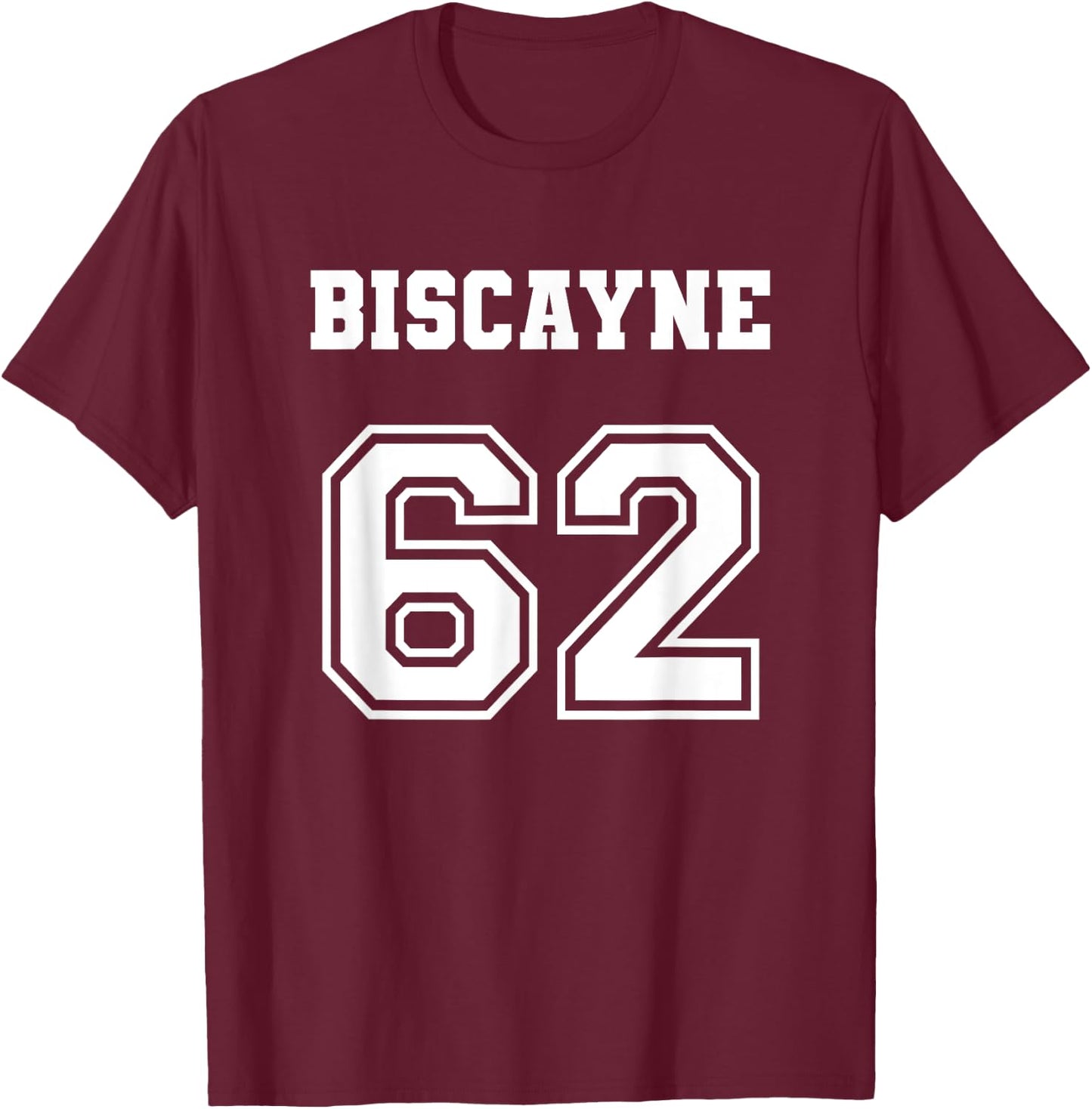 Jersey Style Biscayne 62 1962 Muscle Classic Lowrider Car T-Shirt - T-Shirt | Maroon