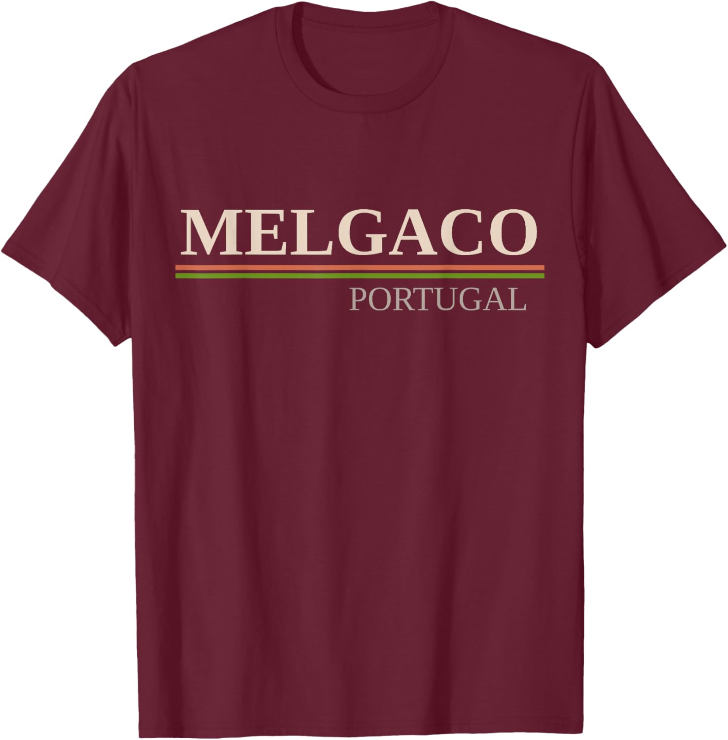 Melgaço Portugal T-Shirt - T-Shirt | Maroon