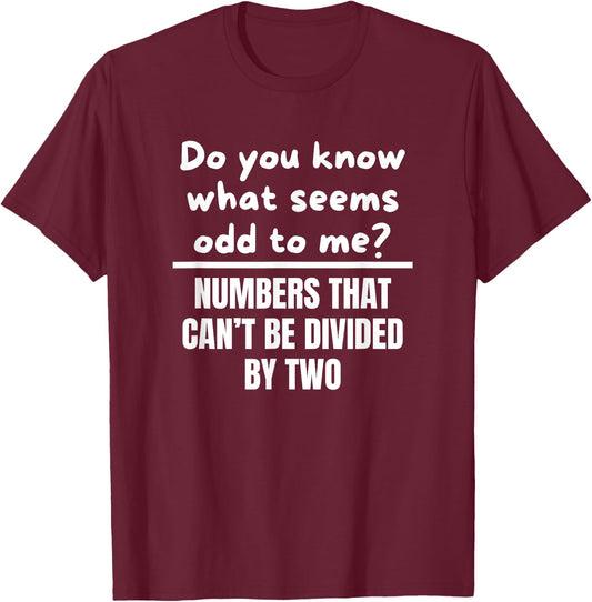 Funny Math Teacher Jokes T-Shirt - T-Shirt | Maroon