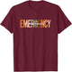 Emergency Department ER Nurse Squad Nursing Nurse Graduation T-Shirt - T-Shirt | Maroon