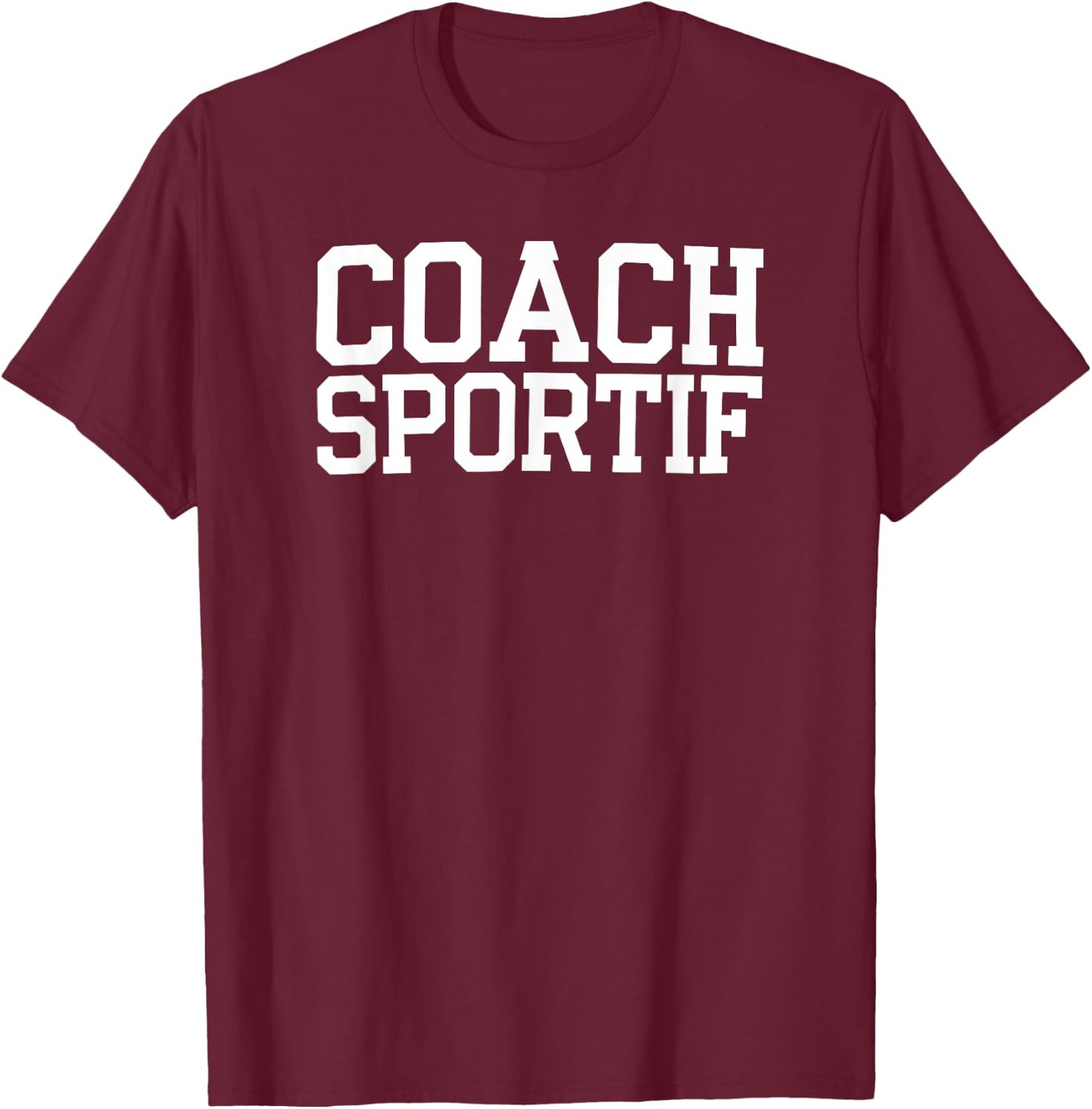 Sports Trainer T-Shirt - T-Shirt | Maroon