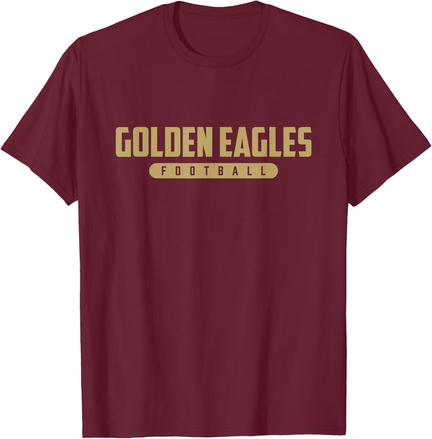 Athens Golden Eagles Football T-Shirt - T-Shirt | Maroon