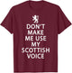 Scottish History Clothing - Rampant Lion Apparel - Scotland T-Shirt - T-Shirt | Maroon