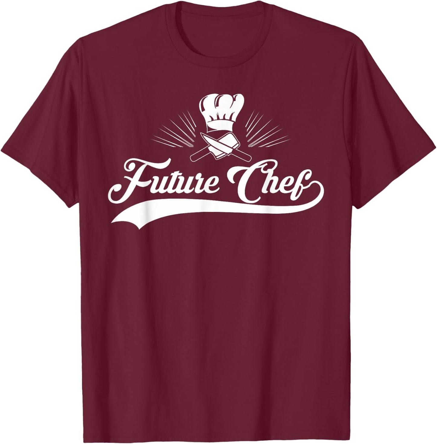 Future Chef Gift T-Shirt - T-Shirt | Maroon