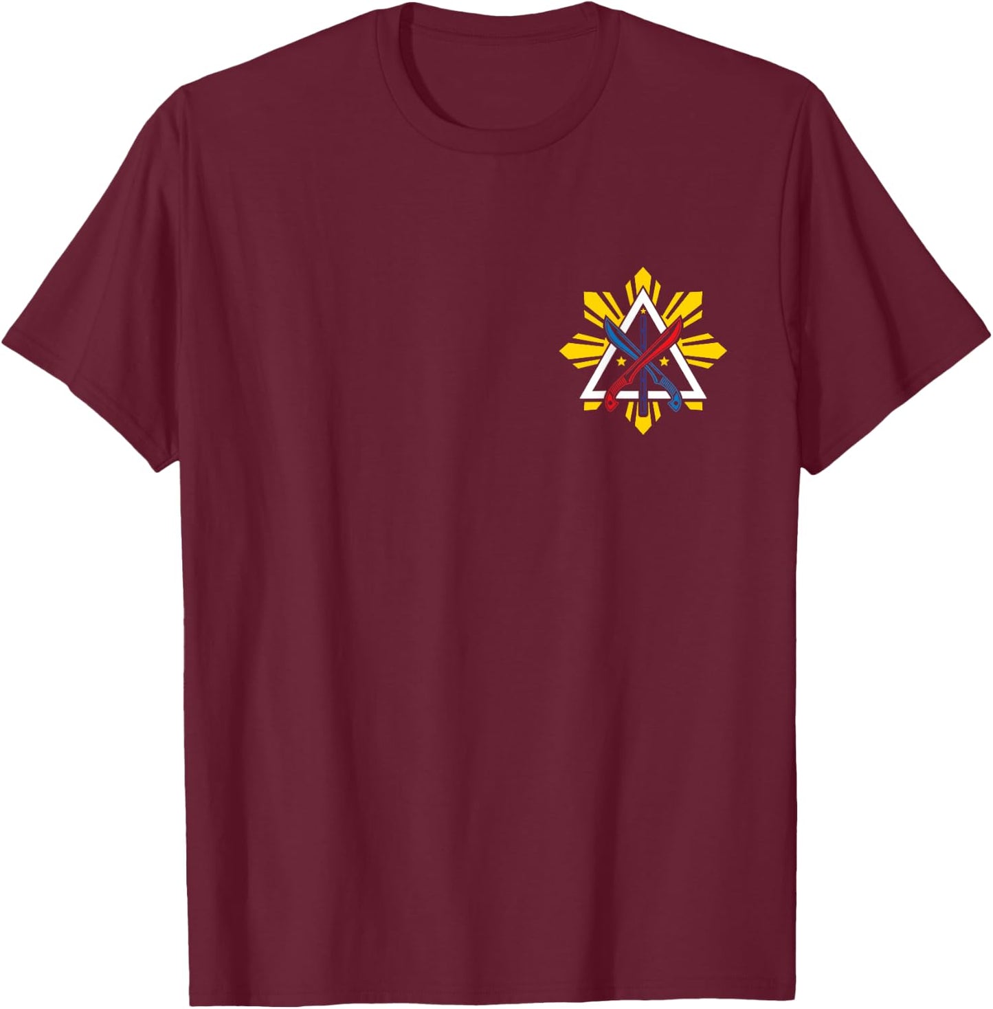 Kali eskrima arnis filipino martial arts eskrimador T-Shirt - T-Shirt | Maroon
