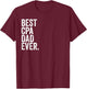 Best CPA Dad Ever Greatest Fathers Daddy Funny T-Shirt - T-Shirt | Maroon