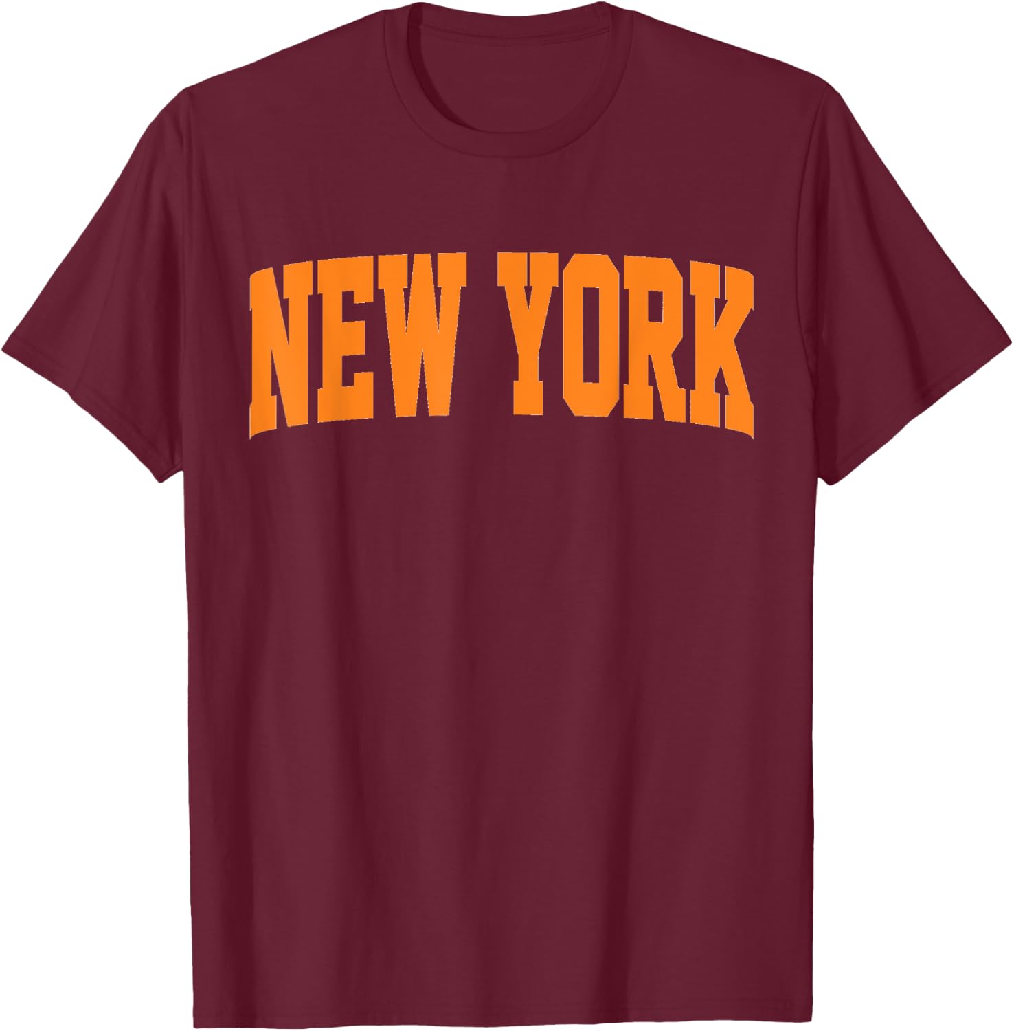 Vintage New York Men NY Blue Women Retro New York T-Shirt - T-Shirt | Maroon