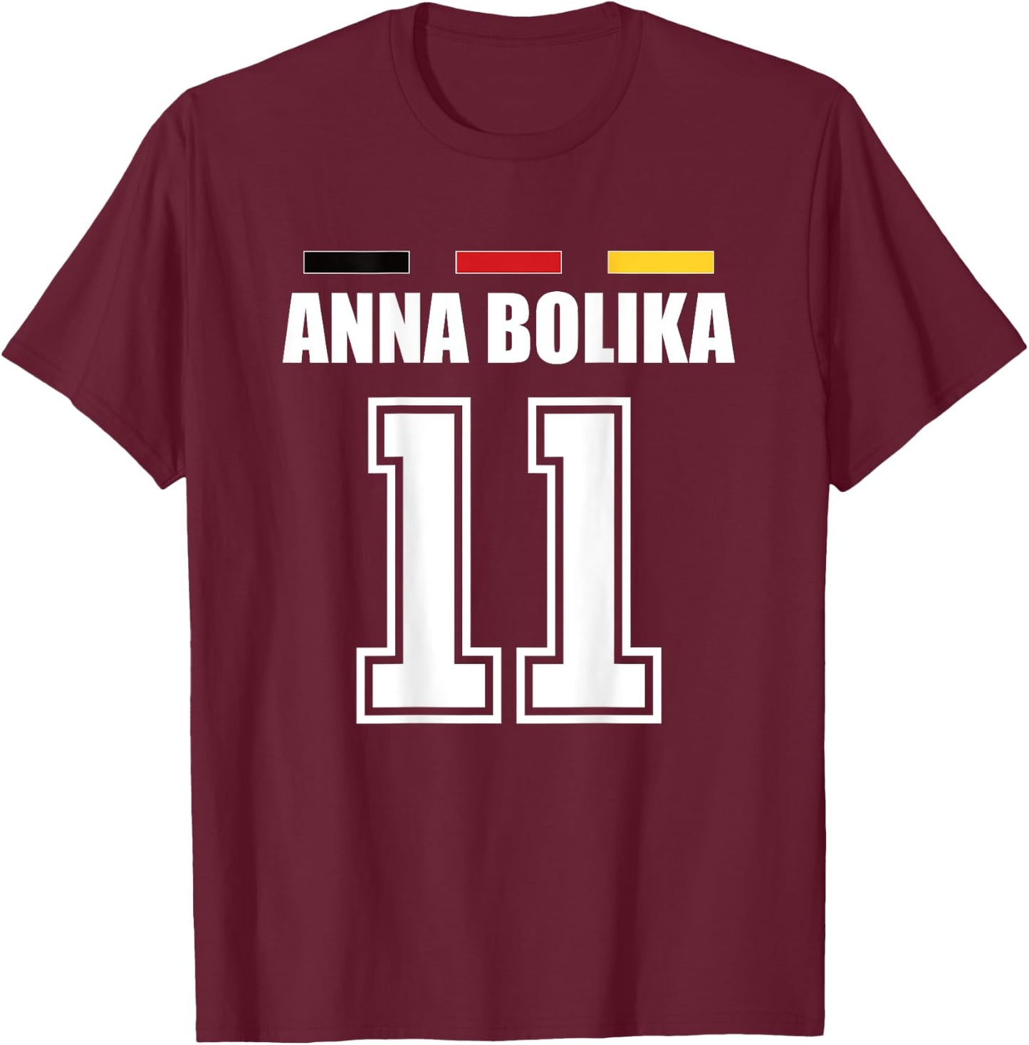 Lustige Namen Deutschland Trikot für Mallorca und die Party T-Shirt - T-Shirt | Maroon