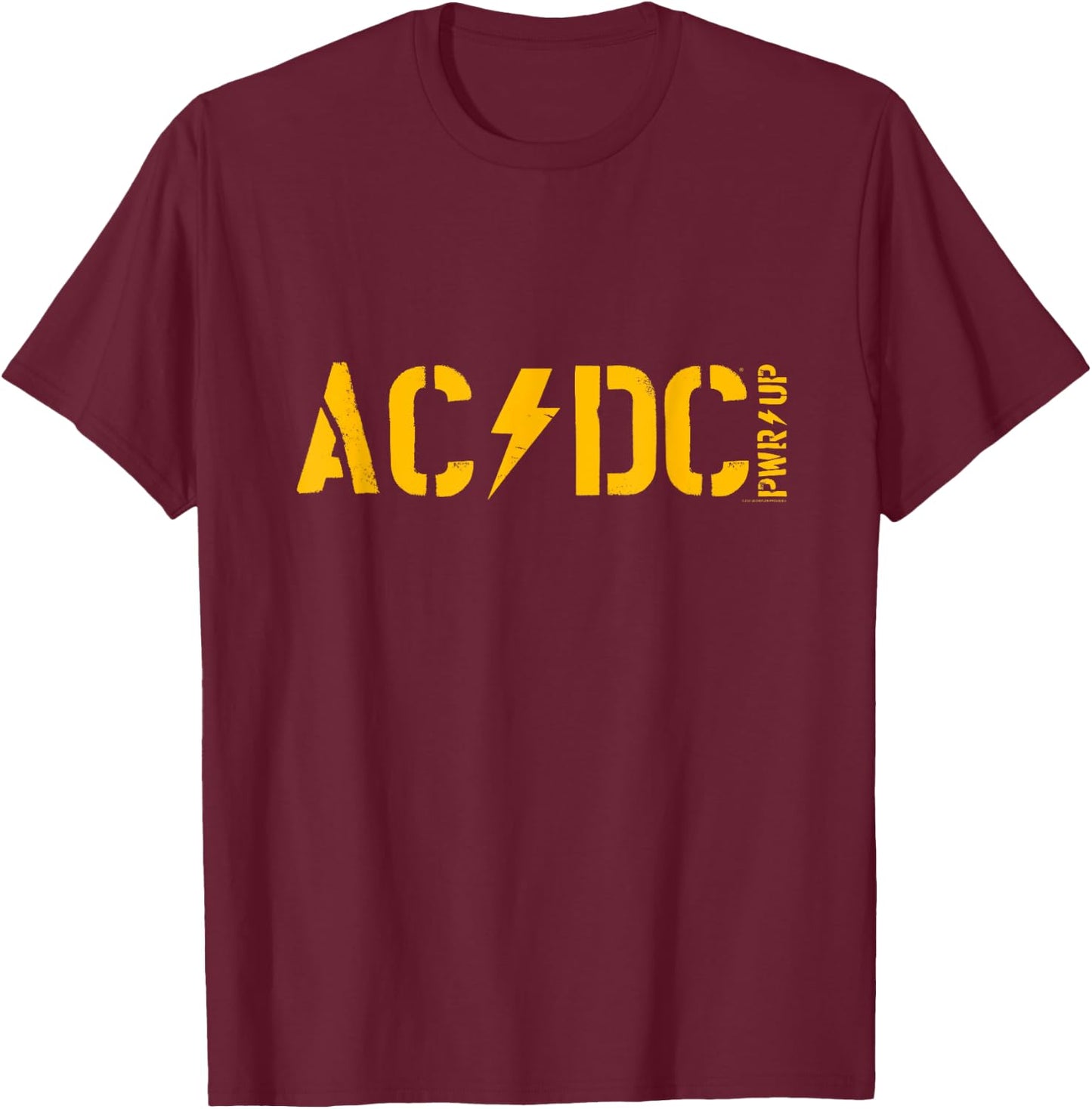 AC/DC - Are you ready , Black, S T-Shirt - T-Shirt | Maroon