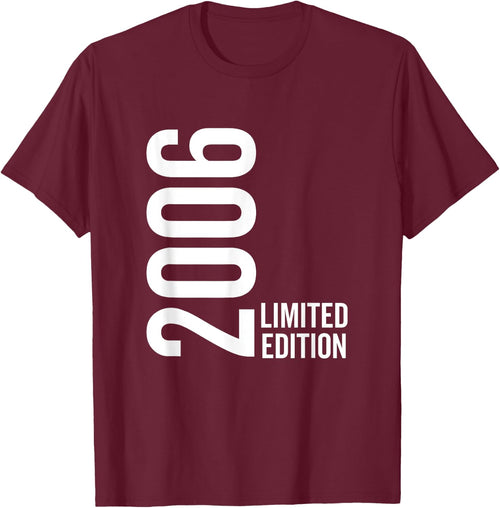 Born in 2006 Limited Edition Funny Age Birthday
