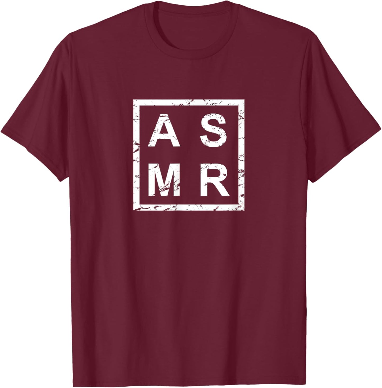 Stylish ASMR T-Shirt - T-Shirt | Maroon