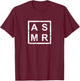 Stylish ASMR T-Shirt - T-Shirt | Maroon