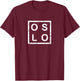 Stylish Oslo T-Shirt - T-Shirt | Maroon