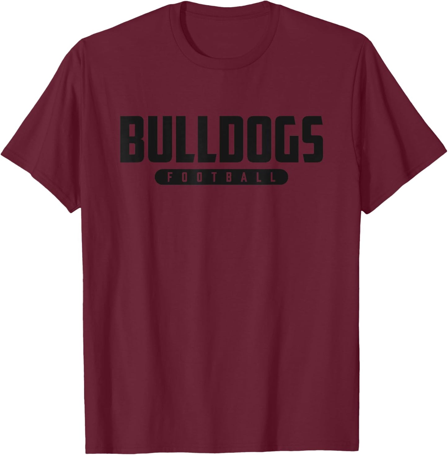 Brighton Bulldogs Football T-Shirt - T-Shirt | Maroon