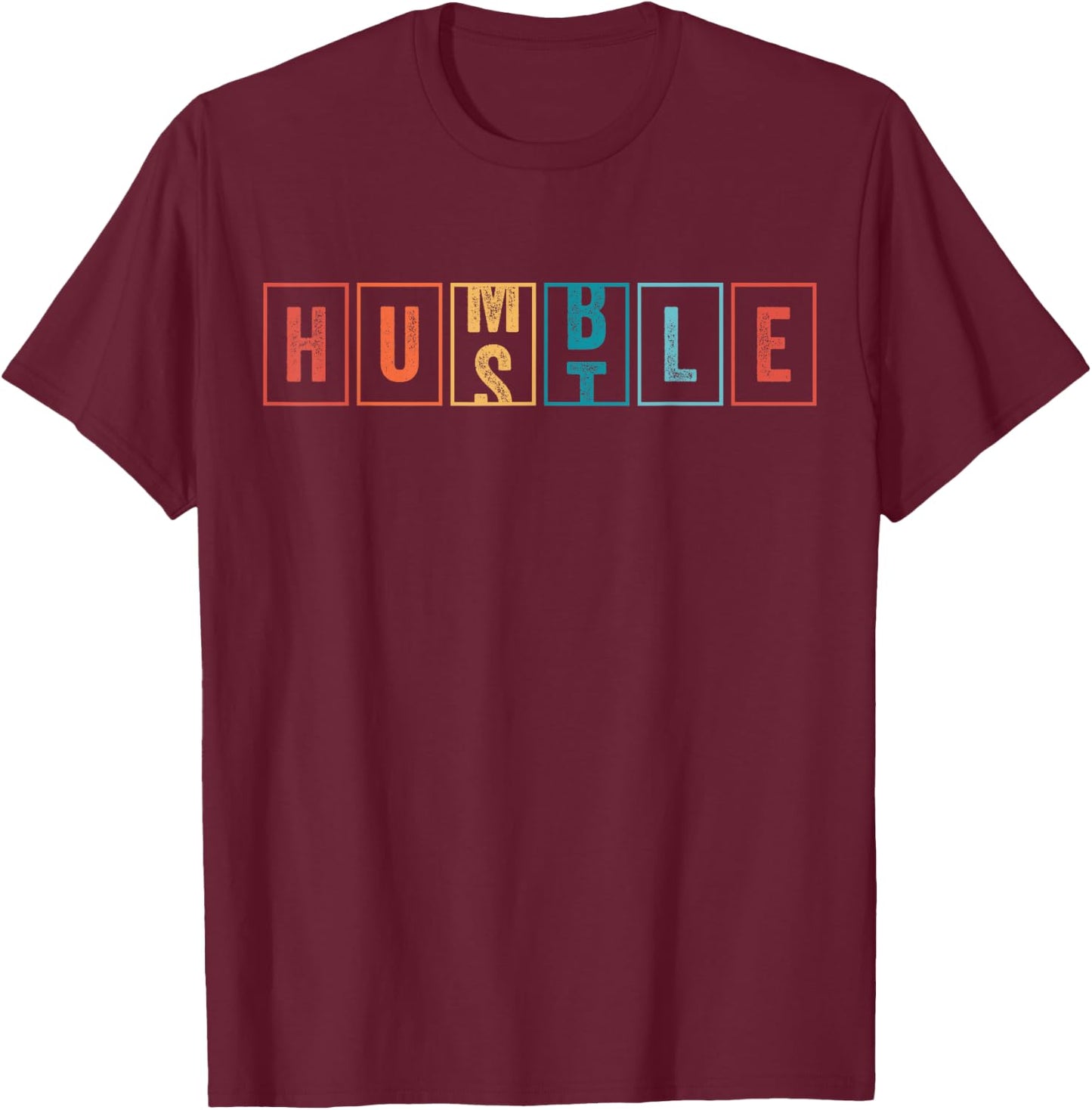 Funny Hustle Gifts Cool Humble Odometer T-Shirt - T-Shirt | Maroon