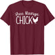 Free Range Chick Funny Chicken T-Shirt - T-Shirt | Maroon