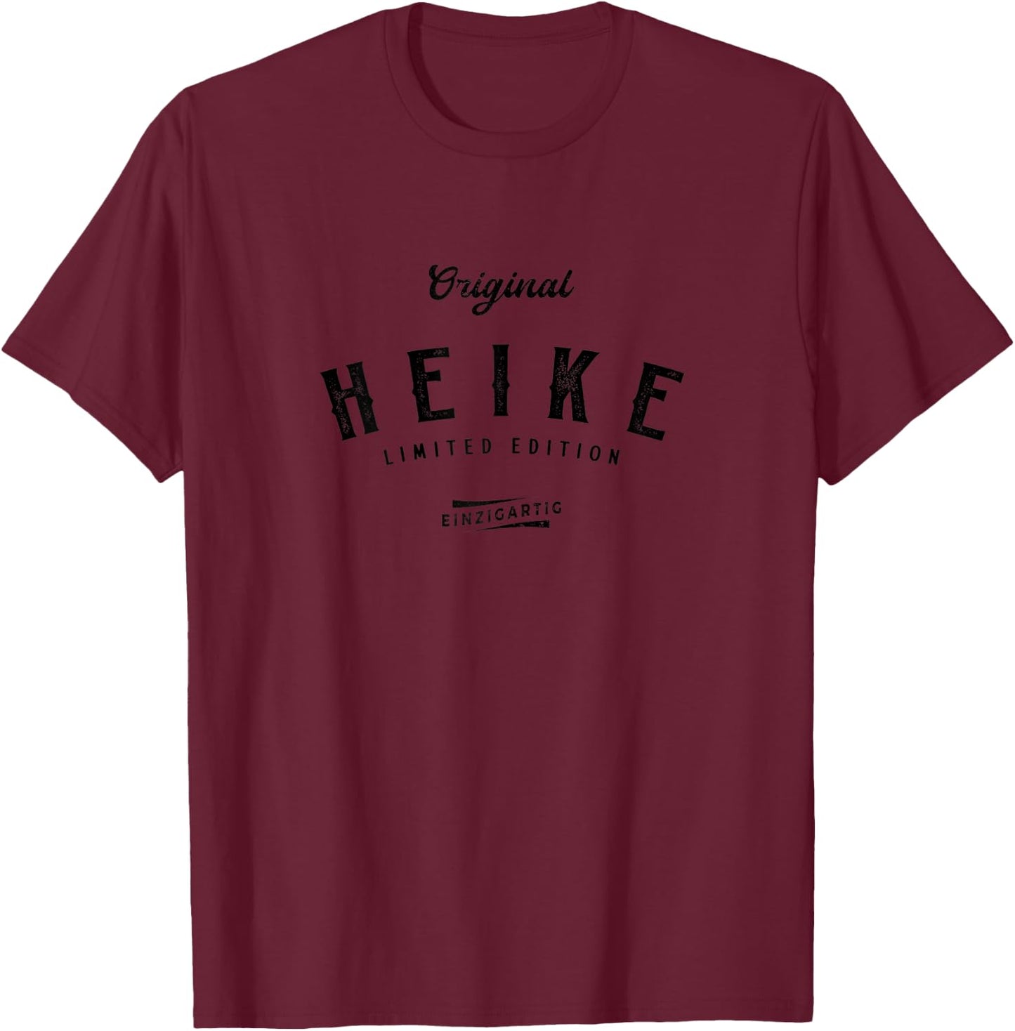 Women's Heike Limited Edition , White T-Shirt - T-Shirt | Maroon