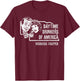 Nebraska Day Drinkers Shirt Alcohol Beer Wine Drinking Humor T-Shirt - T-Shirt | Maroon