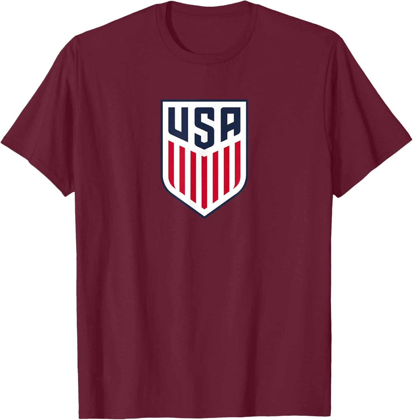 Officially Licensed US Soccer Malik Tillman, Premium #17 T-Shirt - T-Shirt | Maroon
